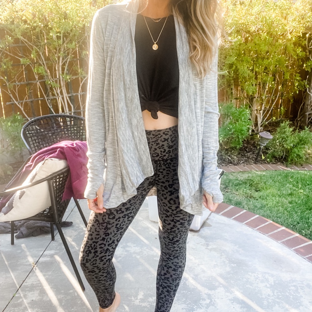 Athleta open cardigan